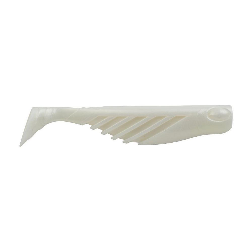 Berkley Gulp! Saltwater Ripple Mullet-Lures-Berkley-Length 3" - Pack Size 5pk-Pearl White-Tackle World