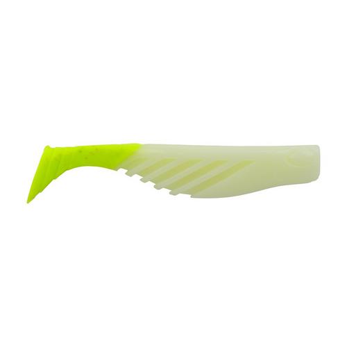 Berkley Gulp! Saltwater Ripple Mullet-Lures-Berkley-Length 3" - Pack Size 5pk-Glow/Chartreuse-Tackle World