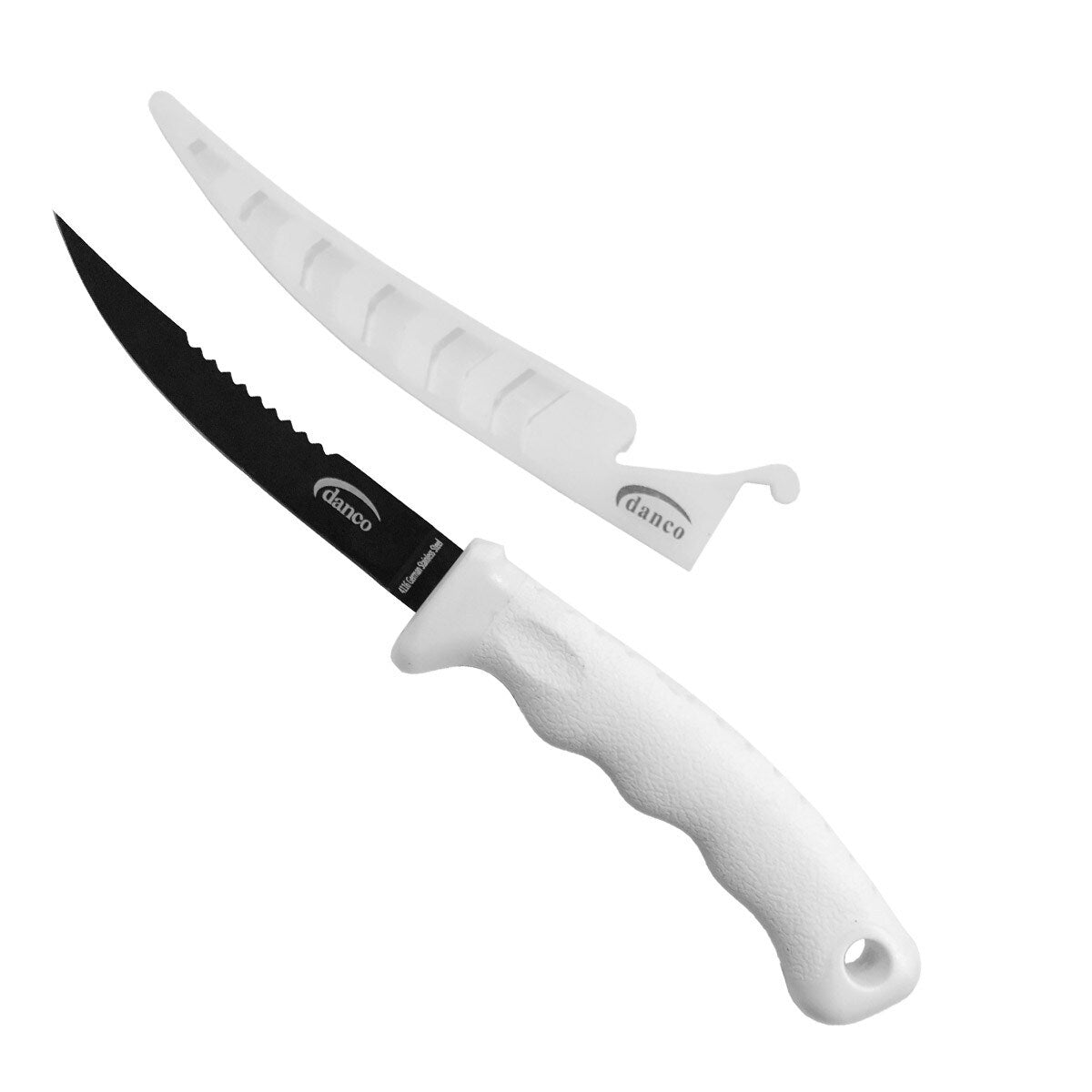 Danco Tournament Plus 5" Bait Knife & 7" Fillet Knife Combo White *Final Sale*-Tools-Danco-Tackle World