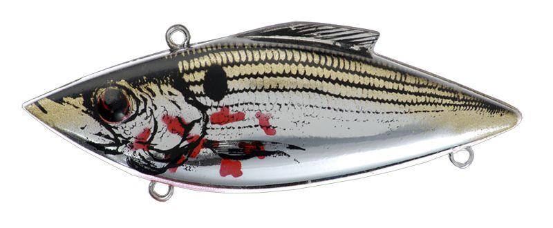 bill lewis fishing lures Bill Lewis Mini Trap Rat-L-Trap 1/4oz / Chrome Black Back