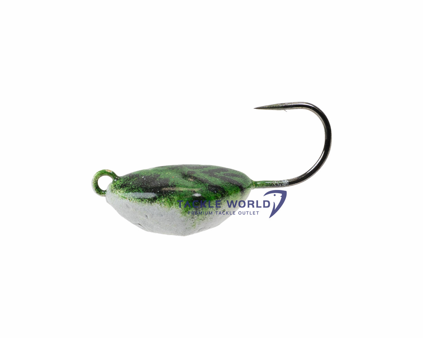 T&A Jigs No-Collar 3X Hook Blackfish Jigs-Lures-T&A Jigs-3/4oz 2pk-Green Black Top/Glow Bottom-Tackle World