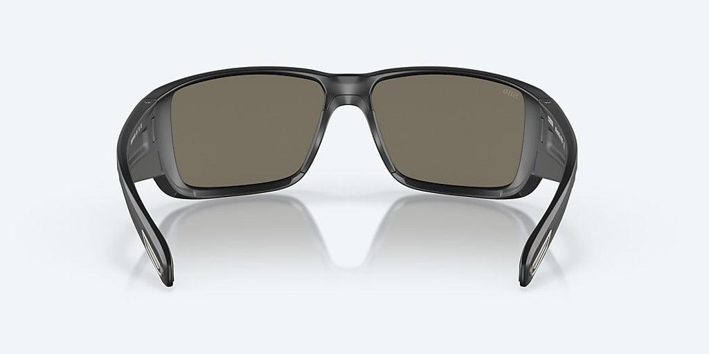 Costa Blackfin Pro Matte Black Frame with Blue Mirror Lens 580G Polarized Sunglasses-Sunglasses-Costa-Tackle World