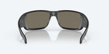 Costa Blackfin Pro Matte Black Frame with Blue Mirror Lens 580G Polarized Sunglasses-Sunglasses-Costa-Tackle World