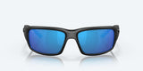 Costa Fantail Blackout Frame With Blue Mirror Lens 580G Polarized Sunglasses-Sunglasses-Costa-Tackle World