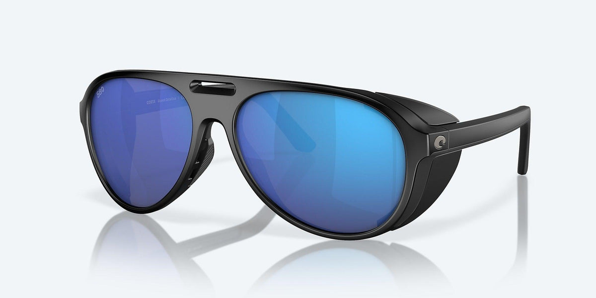 Costa polarized Black and blue aviator Sunglasses with Case Blue Aviator Costa Del Mar Sunglasses for Men for sale | eBay main image 2