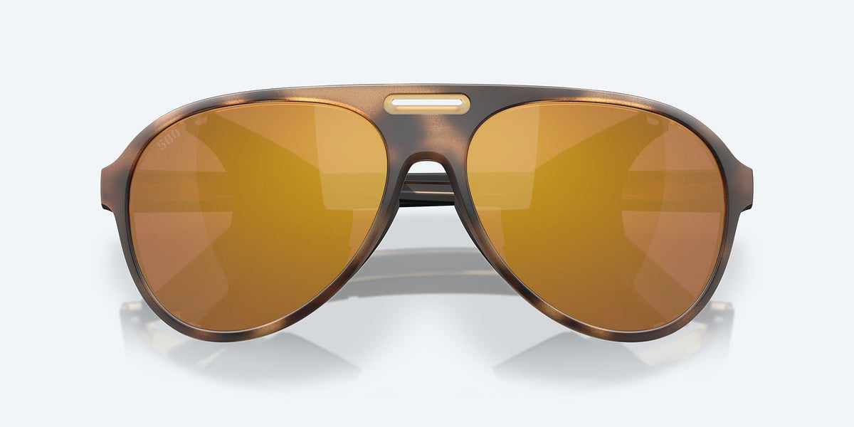 Costa Grand Catalina Matte Tortoise Frame with Gold Mirror  display picture 2