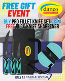 Danco 3 Piece Fillet Knife Kit Pro Series-Tools-Danco-Tackle World
