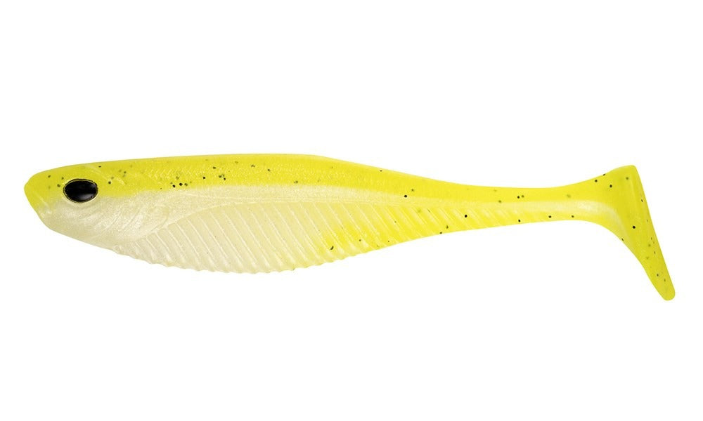 Nomad Live Ops 3" Dozer Minnow-Lures-Nomad-Chartreuse White-3" 5pk-Tackle World