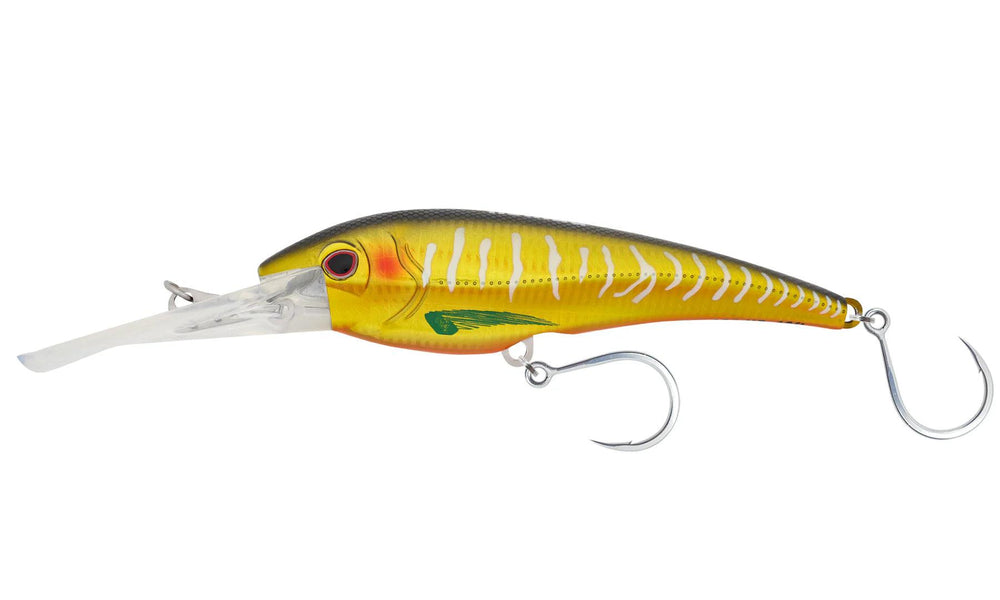 Nomad DTX Minnow 200mm / 8" Heavy Duty Sinking Trolling Lure-Lures-Nomad-Model: DTX 200mm / 8" Sinking-Gold Glow-Tackle World