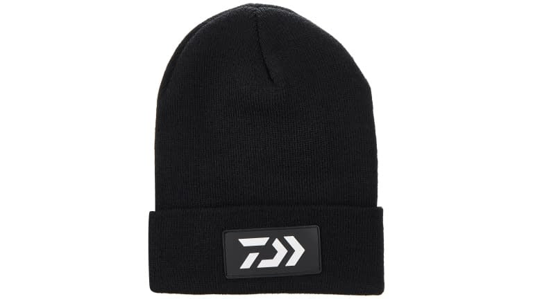 Daiwa D-Vec Knit Roll Up Beanies-Apparel-Daiwa-Black-Tackle World