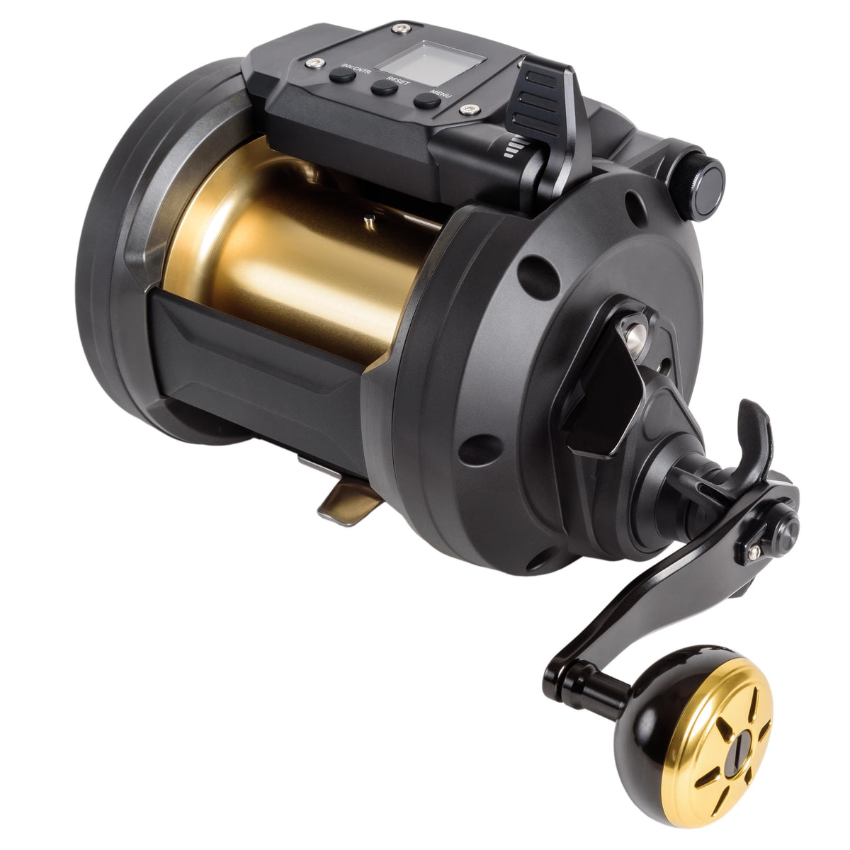 electric fishing reel motors Hannay 9915.0042 12-Volt Hose Motor with 5/8-Inch Bore Sprocket and #35 Drive Chain for 1500 and 1800 Reels (Bundle, 3 Items) : Sports & Outdoors which means speeds of 500 feet per min with full variable speed at the turn of the dial Lindgren Pitman Reels | Electric