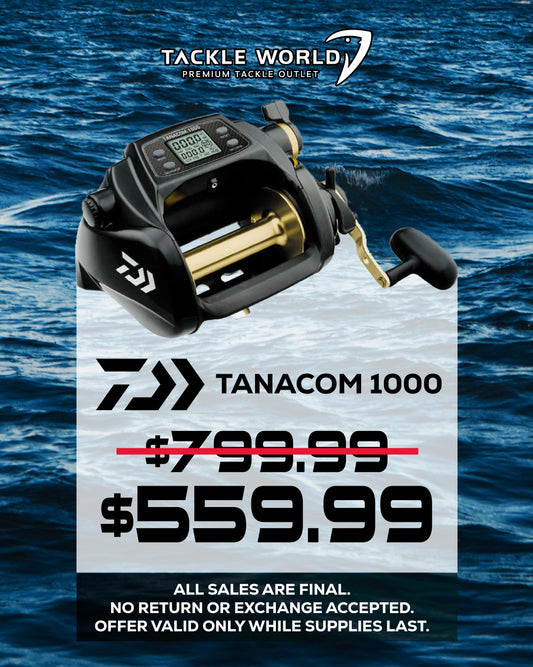 Daiwa Tanacom 1000 Electric Reel *Final Sale*