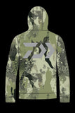 Daiwa D-Vec Wood Camo Fleece Hoodie-Apparel-Daiwa-Tackle World