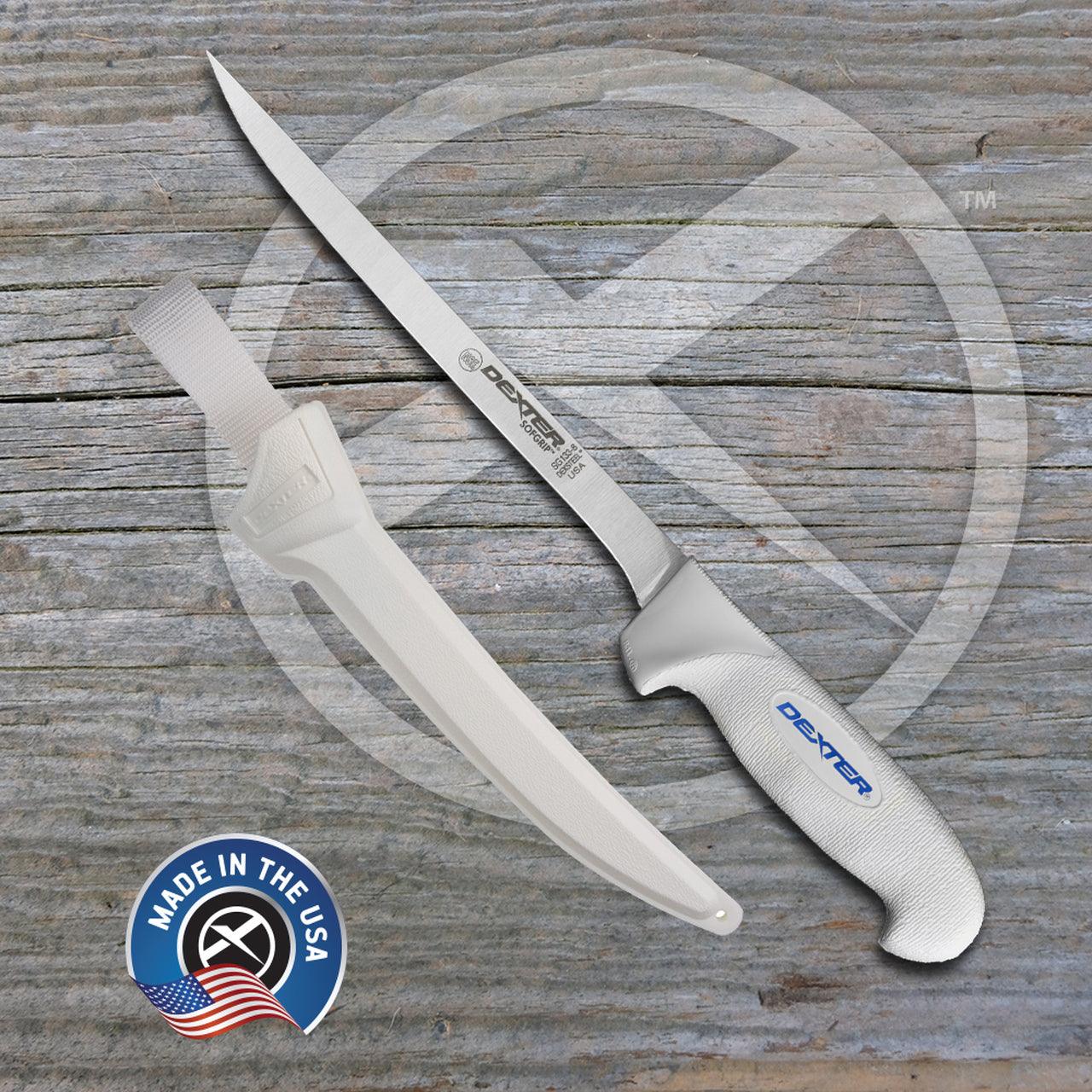 Dexter Russell SG133 Sofgrip Flexible Fillet Knives with Sheaths-Tools-Dexter Russell-Tackle World