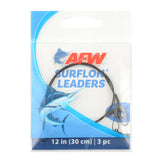 American Fishing Wire Surflon Leaders-Line & Leader-American Fishing Wire-12" Black-20lb-Tackle World