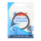 American Fishing Wire Surflon Leaders-Line & Leader-American Fishing Wire-36" Black-20lb-Tackle World