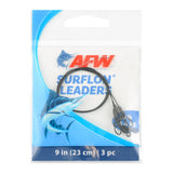 American Fishing Wire Surflon Leaders-Line & Leader-American Fishing Wire-9" Black-30lb-Tackle World