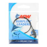 American Fishing Wire Surflon Leaders-Line & Leader-American Fishing Wire-12" Black-45lb-Tackle World