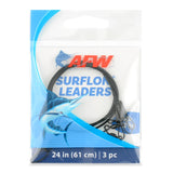 American Fishing Wire Surflon Leaders-Line & Leader-American Fishing Wire-24" Black-60lb-Tackle World