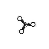 American Fishing Wire Brass 3-Way Swivels with Stainless Steel Rings-Terminal Tackle-American Fishing Wire-#1 -80lb (12pk)-Tackle World
