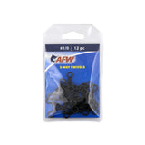 American Fishing Wire Brass 3-Way Swivels with Stainless Steel Rings-Terminal Tackle-American Fishing Wire-Tackle World