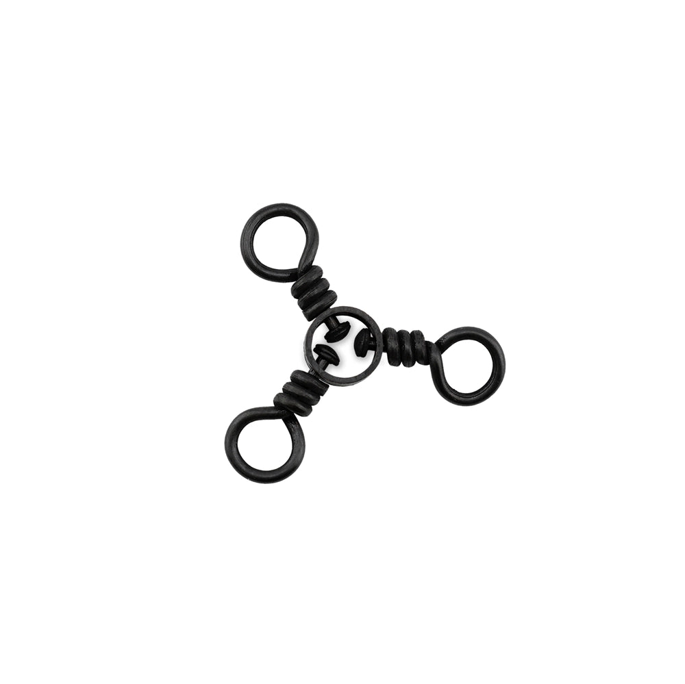 American Fishing Wire Brass 3-Way Swivels with Stainless Steel Rings-Terminal Tackle-American Fishing Wire-#1/0 - 105lb (12pk)-Tackle World
