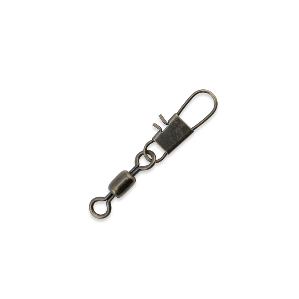 American Fishing Wire Brass Crane Swivel with Interlock Snaps-Terminal Tackle-American Fishing Wire-#5 - 24b (11pk)-Tackle World