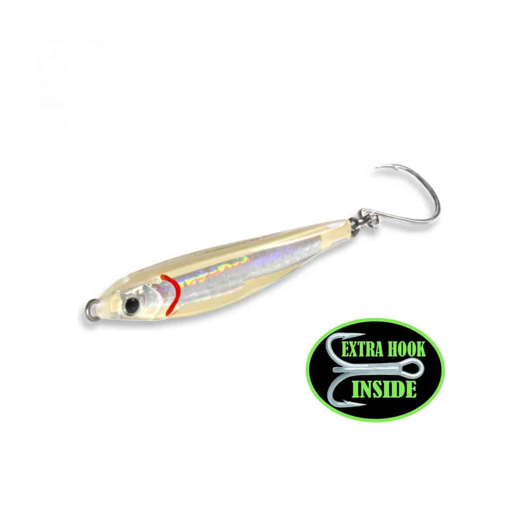 Fat Cow Shatterproof Fat Minnow Epoxy Jigs-Lures-Fat Cow-3/4oz 2-1/2" 1pk-Bone-Tackle World