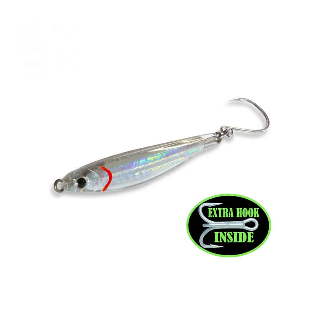 Fat Cow Shatterproof Fat Minnow Epoxy Jigs-Lures-Fat Cow-3/4oz 2-1/2" 1pk-Chrome-Tackle World