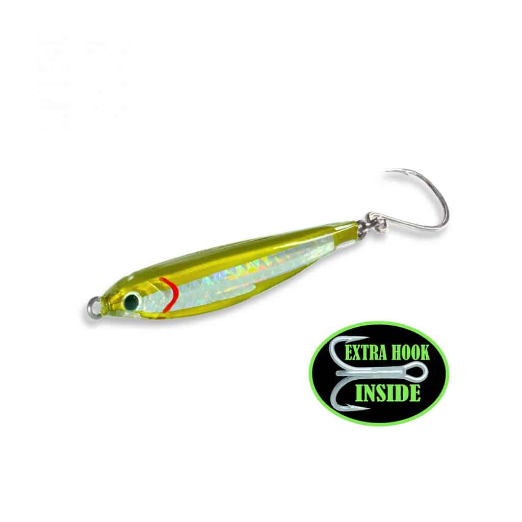 Fat Cow Shatterproof Fat Minnow Epoxy Jigs-Lures-Fat Cow-3/4oz 2-1/2" 1pk-Olive-Tackle World