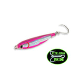 Fat Cow Shatterproof Fat Minnow Epoxy Jigs-Lures-Fat Cow-3/4oz 2-1/2" 1pk-Pink-Tackle World