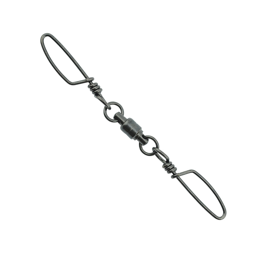 American Fishing Wire Stainless Steel Ball Bearing Brass Dual Snap Swivels-Terminal Tackle-American Fishing Wire-#5 - 230lb (3pk)-Tackle World