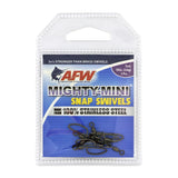 American Fishing Wire Mighty Mini Stainless Steel Snap Swivels-Terminal Tackle-American Fishing Wire-Tackle World