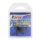 American Fishing Wire Mighty Mini Stainless Steel Snap Swivels-Terminal Tackle-American Fishing Wire-Tackle World
