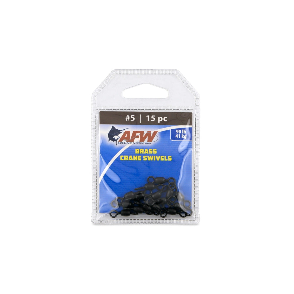 American Fishing Wire Brass Crane Swivels-Terminal Tackle-American Fishing Wire-Tackle World
