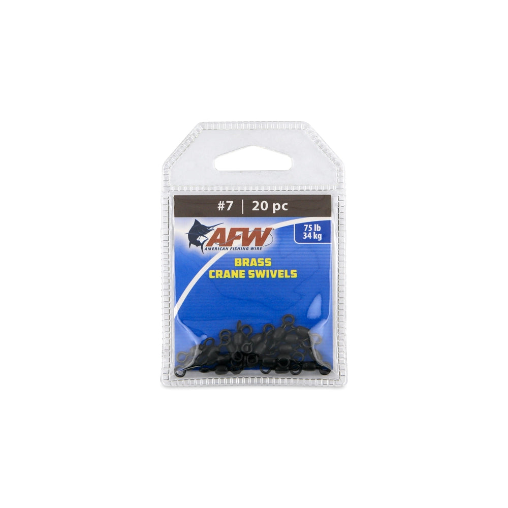 American Fishing Wire Brass Crane Swivels-Terminal Tackle-American Fishing Wire-Tackle World