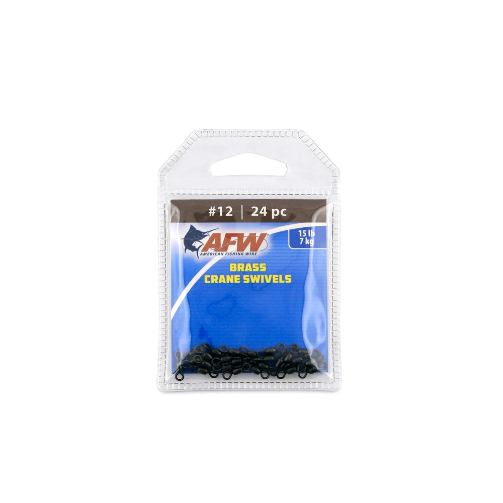 American Fishing Wire Brass Crane Swivels-Terminal Tackle-American Fishing Wire-Tackle World