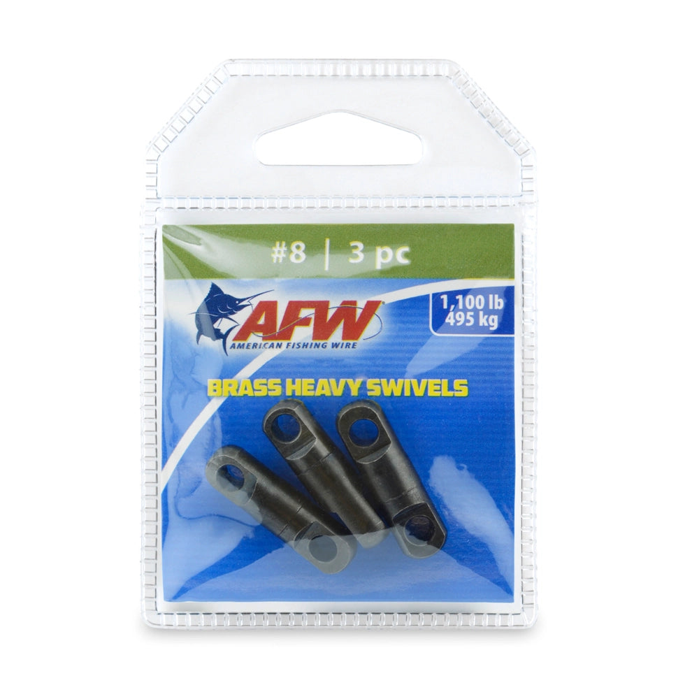 American Fishing Wire Brass Heavy Swivels-Terminal Tackle-American Fishing Wire-Tackle World