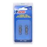 American Fishing Wire Stainless Steel Ball Bearing Swivels With Double Welded Rings-Terminal Tackle-American Fishing Wire-Tackle World