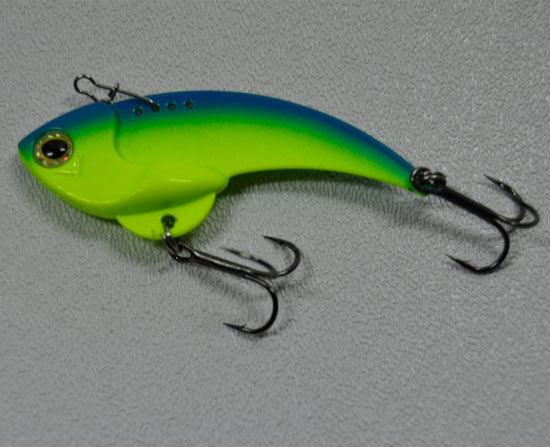 1/4oz / Chartreuse Blue Back