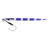 Shimano Ocea Speed Slasher Jigs-Lures-Shimano-Purple Zebra Glow-Length: 7 4/9" (189mm) - Weight: 5 2/7oz (150g)-Tackle World