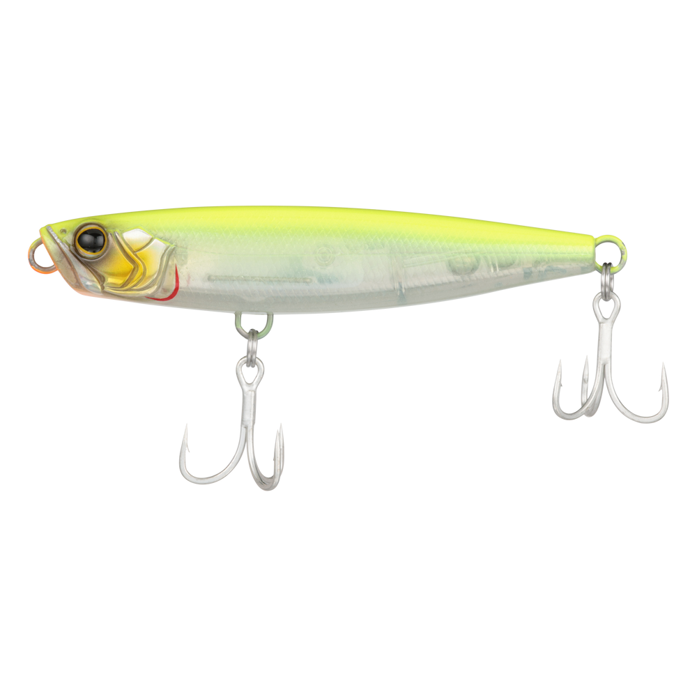 Shimano Ocellus Pencil 85F Popper-Lures-Shimano-Chartreuse-Length: 3.35" (85mm) - Weight: 3/8oz (11g)-Tackle World