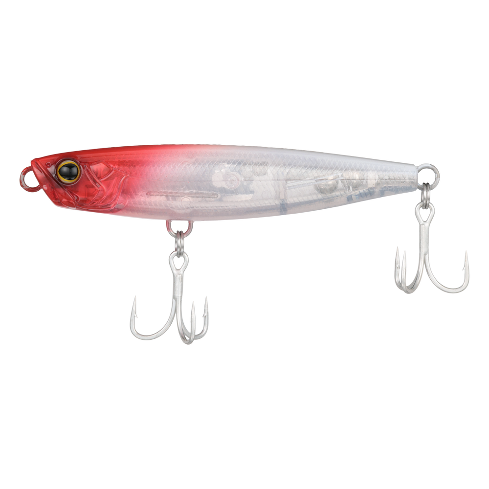 Shimano Ocellus Pencil 85F Popper-Lures-Shimano-Red Head-Length: 3.35" (85mm) - Weight: 3/8oz (11g)-Tackle World