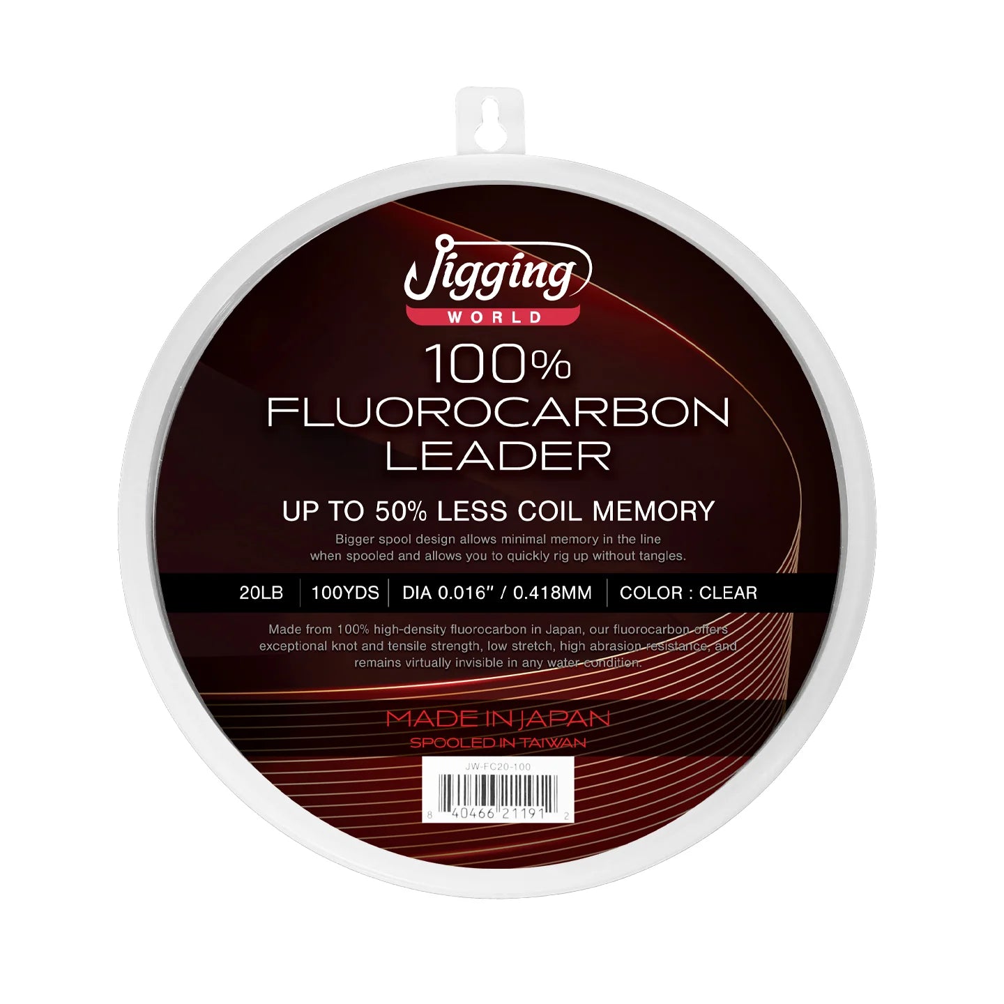 Jigging World Fluorocarbon Leader-Line & Leader-Jigging World-Tackle World