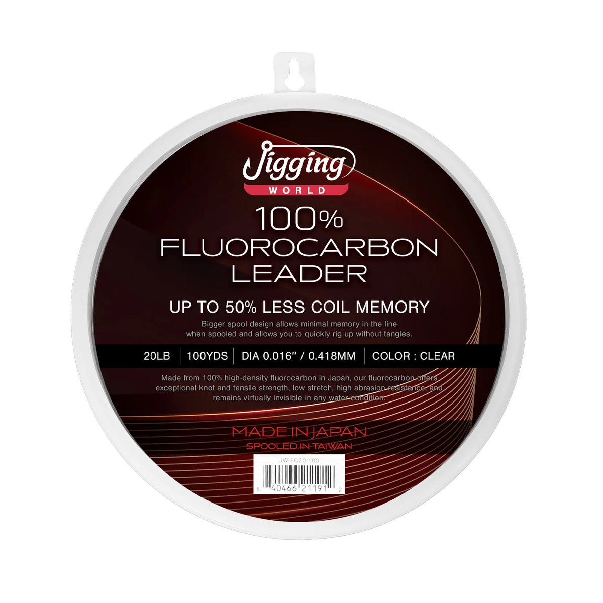 Jigging World Fluorocarbon Leader-Line & Leader-Jigging World-Tackle World