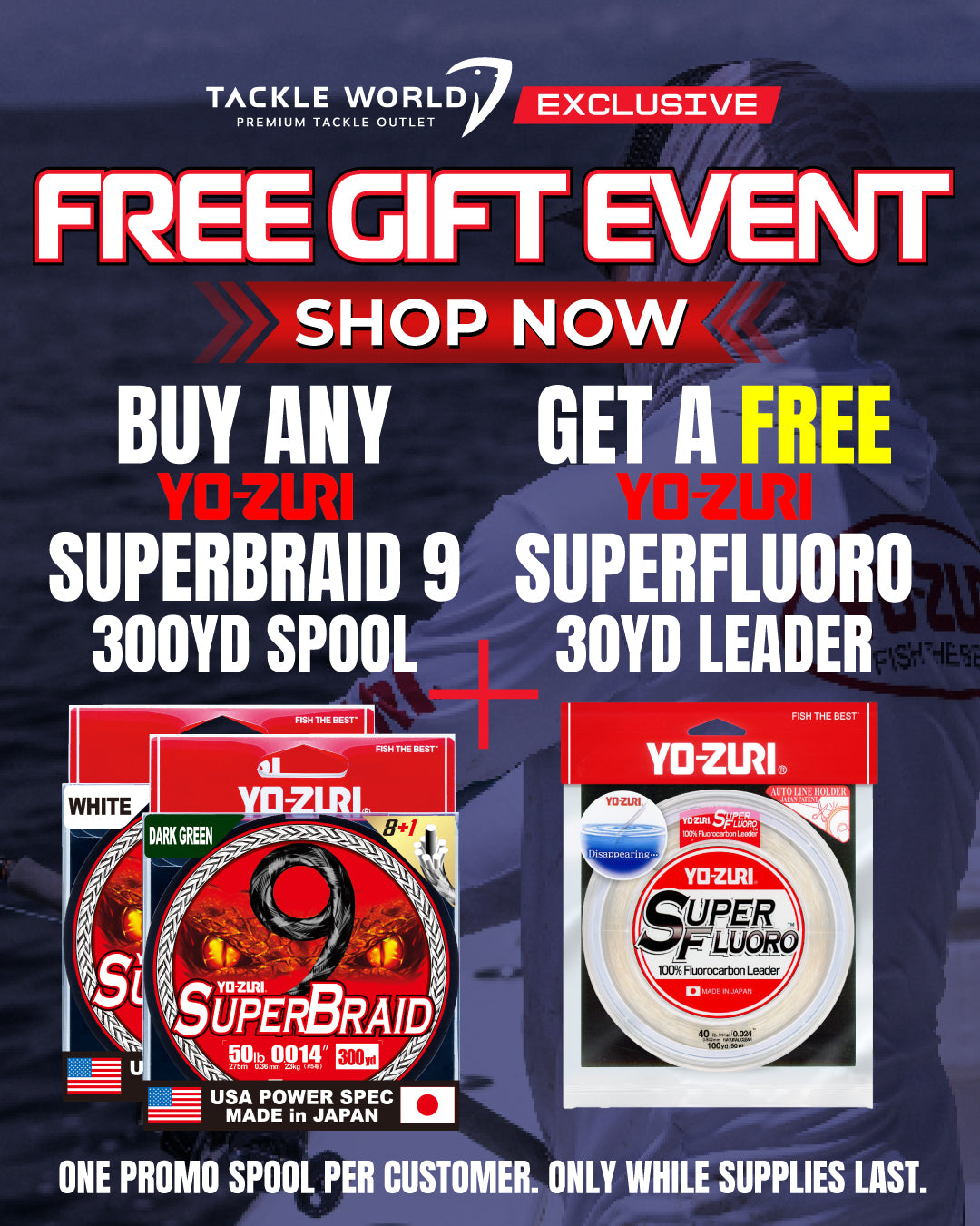 Yo-Zuri Superbraid 9 Braided Line Dark Green-Line & Leader-Yo-Zuri-Tackle World