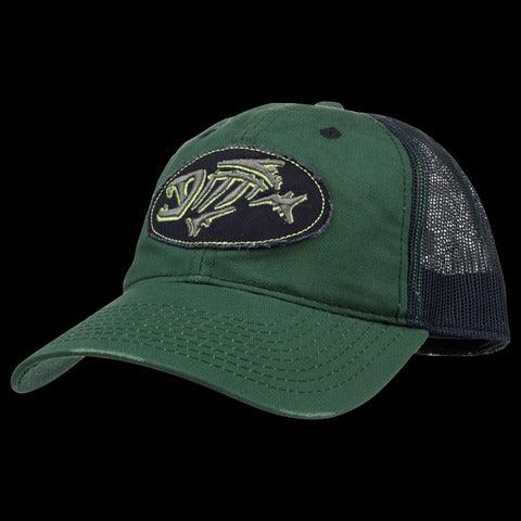 G. Loomis Distressed Oval Cap Green-Apparel-G. Loomis-Tackle World
