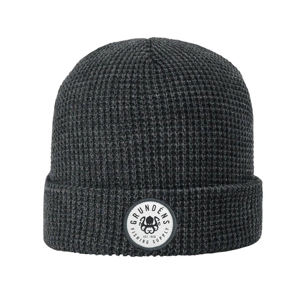 Grundens Anchor Waffle Beanie-Apparel-Grundens-Kracken-One Size-Tackle World
