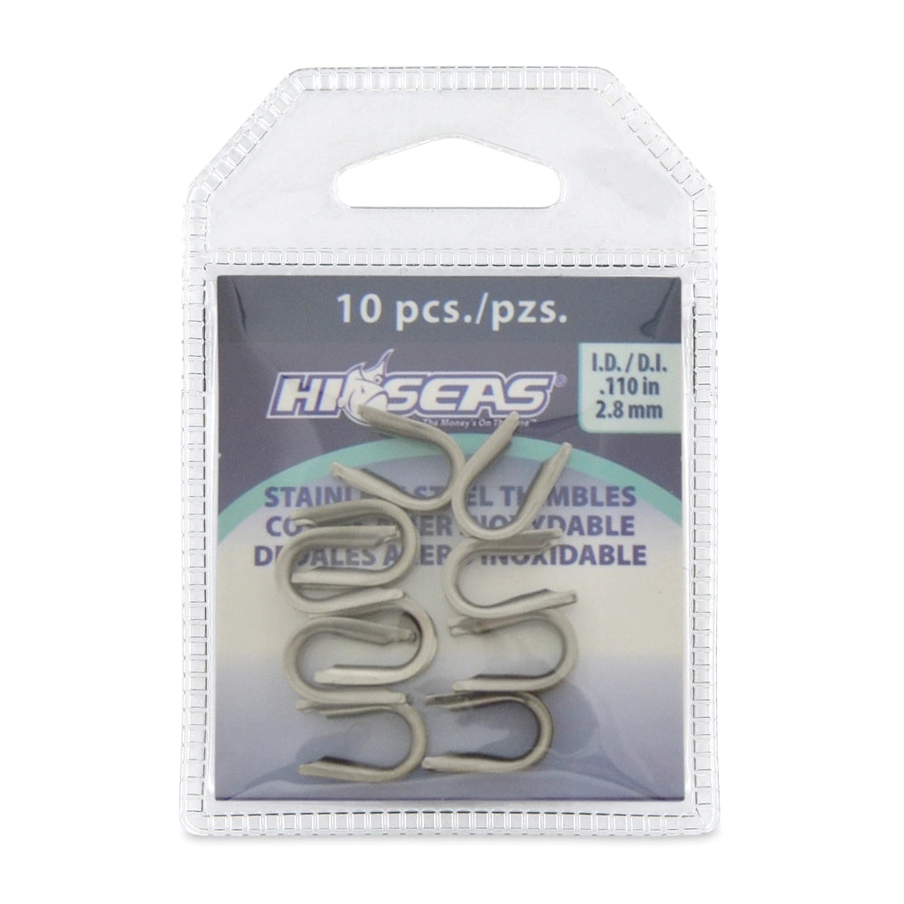 American Fishing Wire Stainless Steel Thimbles-Terminal Tackle-American Fishing Wire-Tackle World