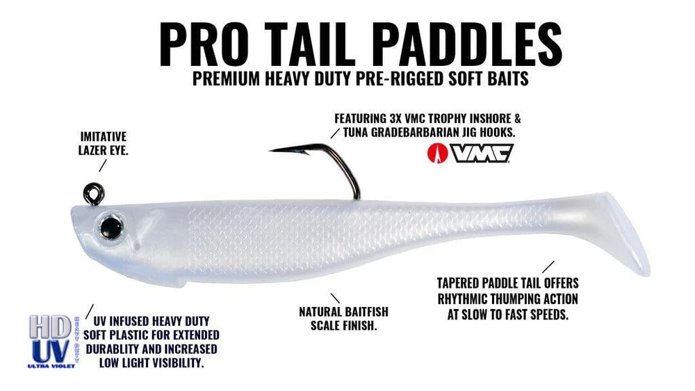 Hogy Pro Tail Paddles-Lures-Hogy-Tackle World